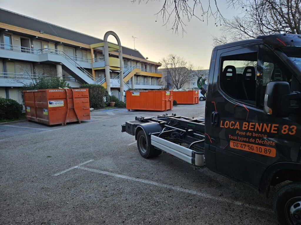 Location de benne pour déchets verts à Solliès-Pont avec Loca Benne 83